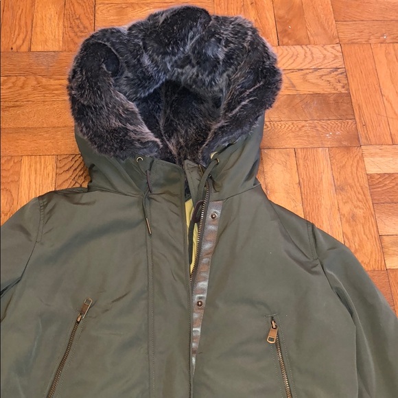 Yasmin Parka with faux fur removable trim - Picture 2 of 4